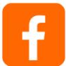 facebook logo orange